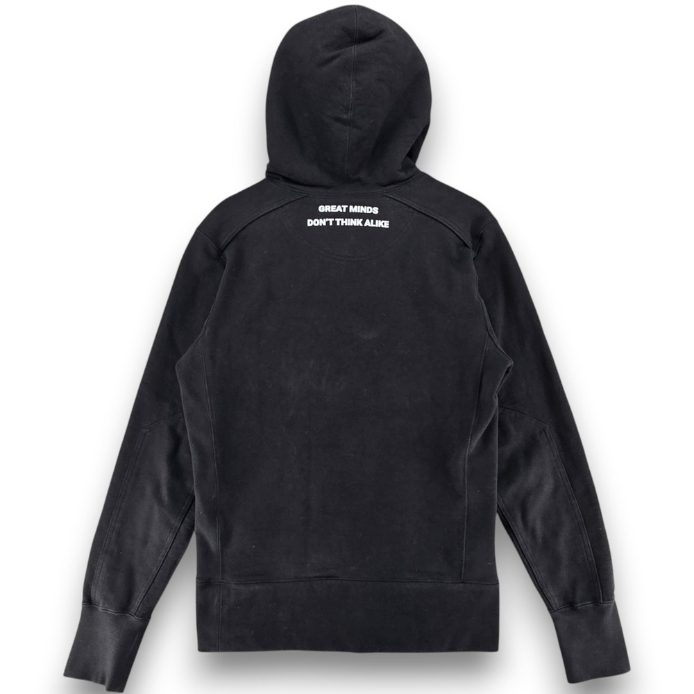 American Giant Hoodie Mens Small Black Cotton Pullover Heavyweight Made in USA - Picture 3 of 14